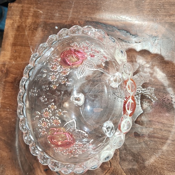 Rose serving bowl - Picture 4 of 6